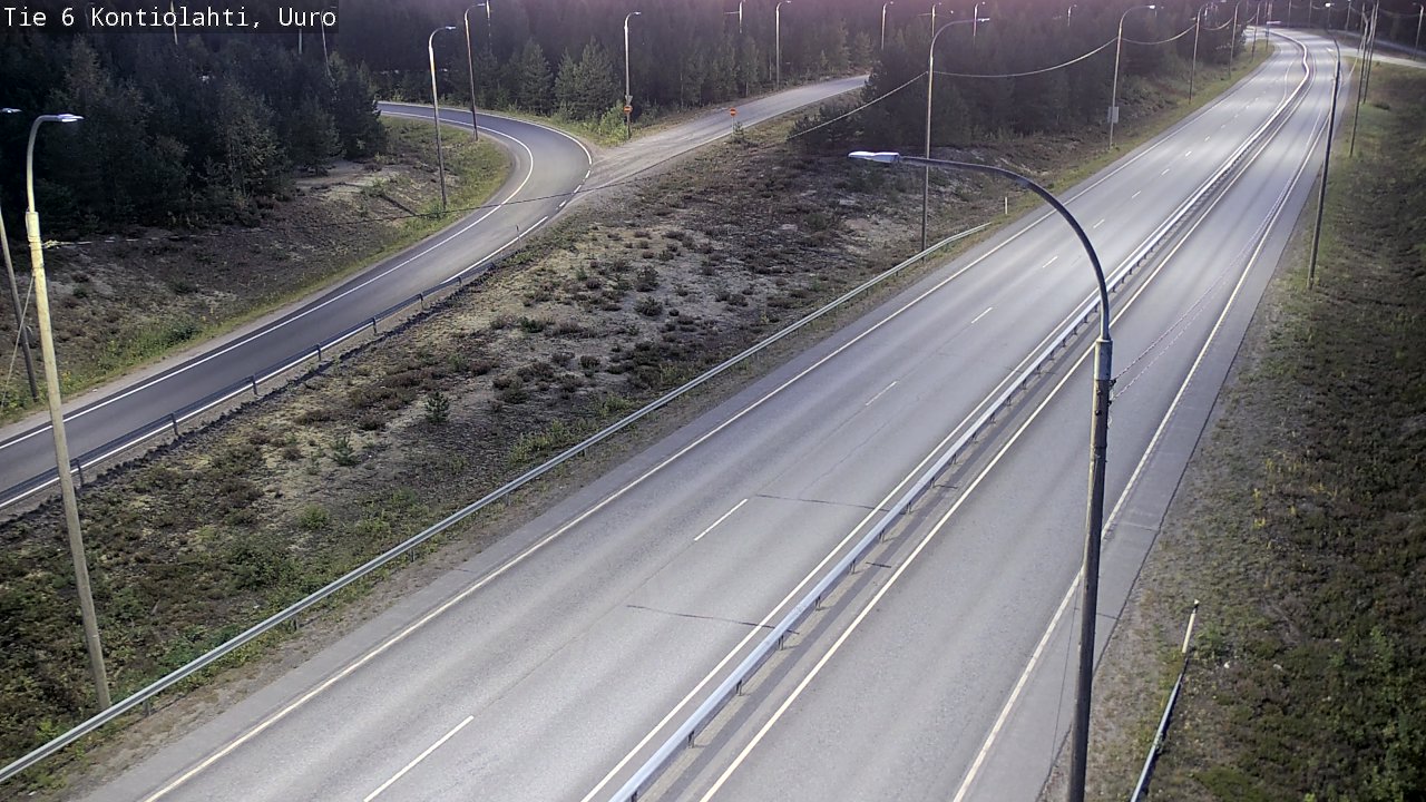 Kelikamerat Kuva Tie 6 Kontiolahti, Uuro, Kontiolahti, Pohjois-Karjala