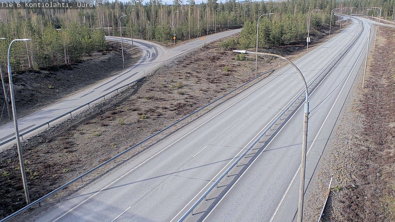 Kelikamerat Kuva Tie 6 Kontiolahti, Uuro, Kontiolahti, Pohjois-Karjala
