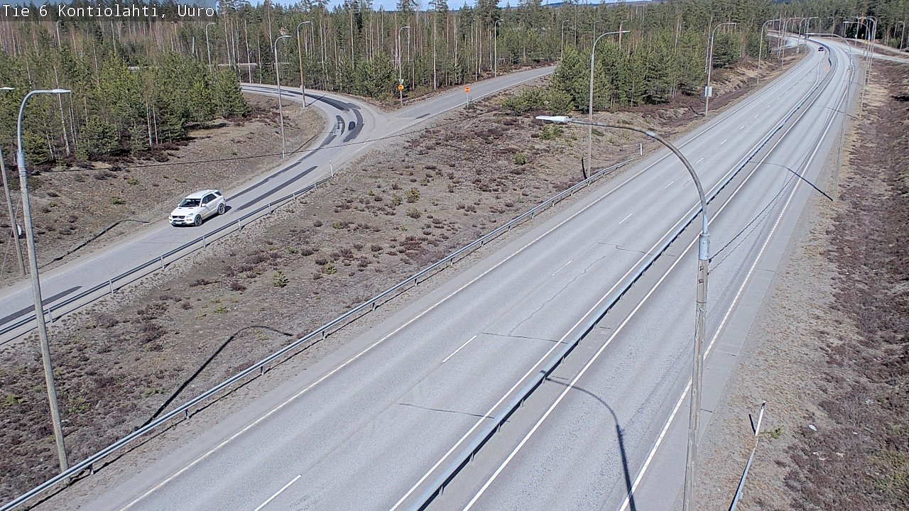 Kelikamerat Kuva Tie 6 Kontiolahti, Uuro, Kontiolahti, Pohjois-Karjala