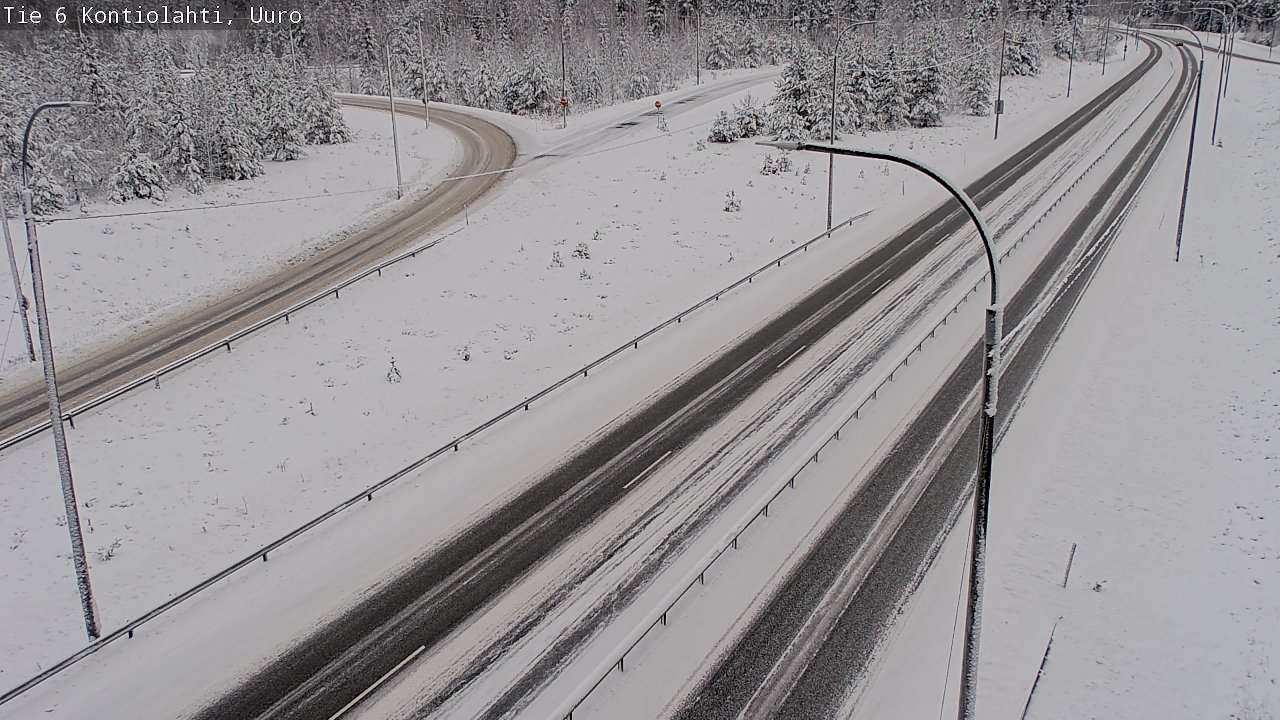 Kelikamerat Kuva Tie 6 Kontiolahti, Uuro, Kontiolahti, Pohjois-Karjala