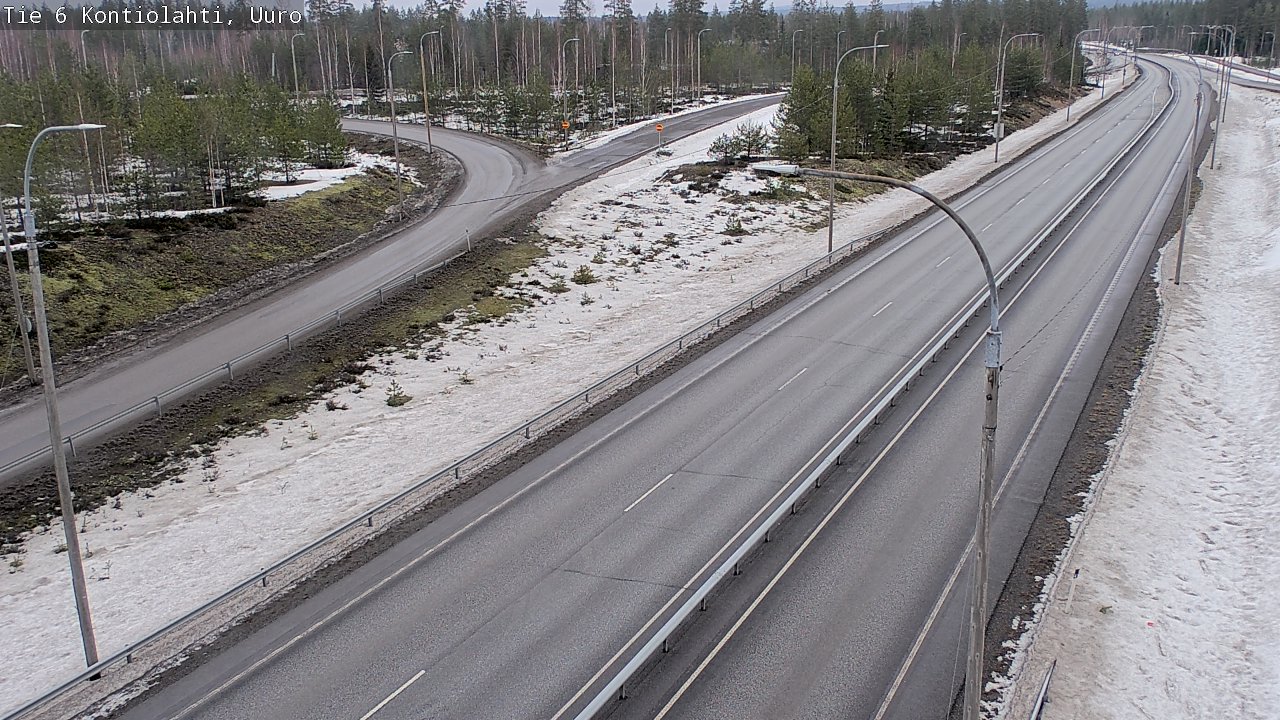 Kelikamerat Kuva Tie 6 Kontiolahti, Uuro, Kontiolahti, Pohjois-Karjala