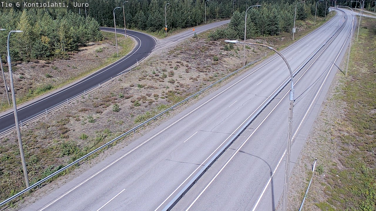 Kelikamerat Kuva Tie 6 Kontiolahti, Uuro, Kontiolahti, Pohjois-Karjala