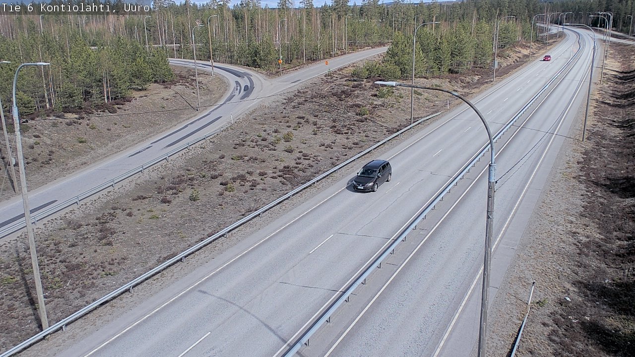 Kelikamerat Kuva Tie 6 Kontiolahti, Uuro, Kontiolahti, Pohjois-Karjala