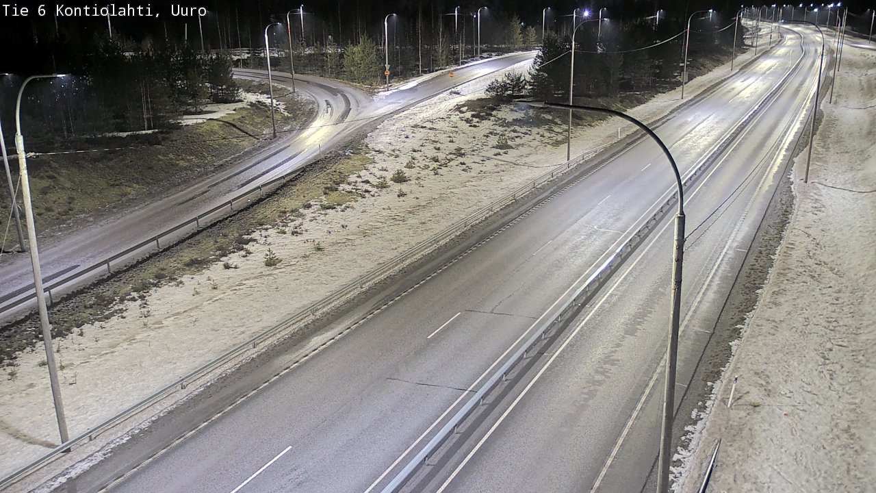 Kelikamerat Kuva Tie 6 Kontiolahti, Uuro, Kontiolahti, Pohjois-Karjala