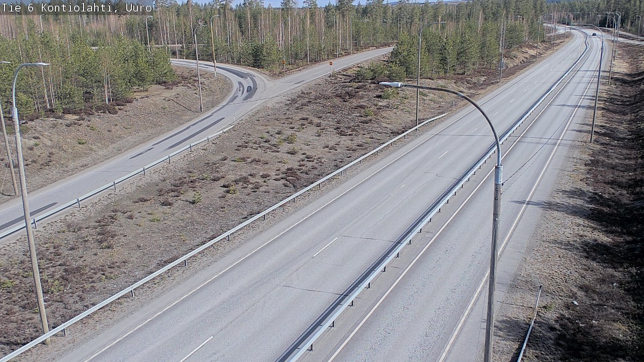 Kelikamerat Kuva Tie 6 Kontiolahti, Uuro, Kontiolahti, Pohjois-Karjala