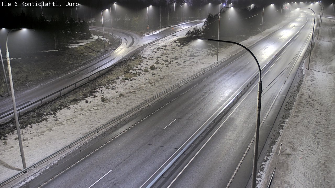 Kelikamerat Kuva Tie 6 Kontiolahti, Uuro, Kontiolahti, Pohjois-Karjala