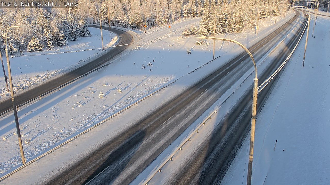 Kelikamerat Kuva Tie 6 Kontiolahti, Uuro, Kontiolahti, Pohjois-Karjala