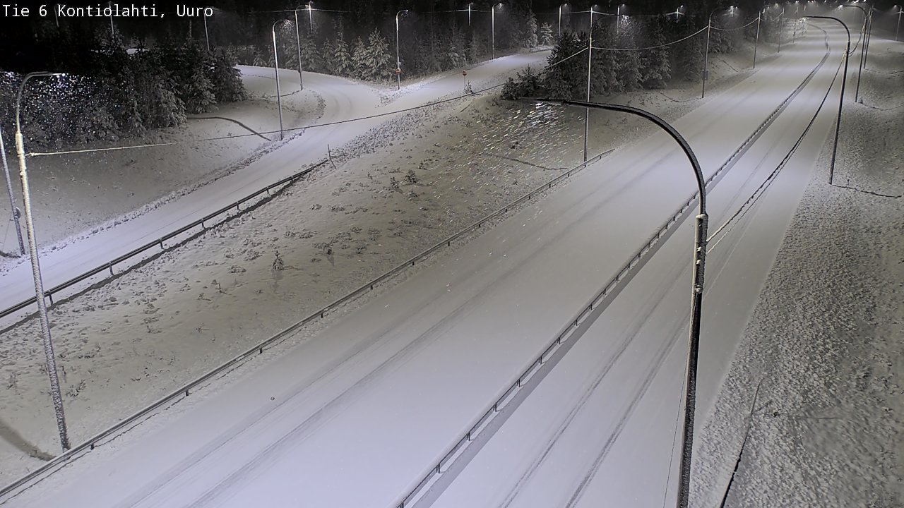 Kelikamerat Kuva Tie 6 Kontiolahti, Uuro, Kontiolahti, Pohjois-Karjala