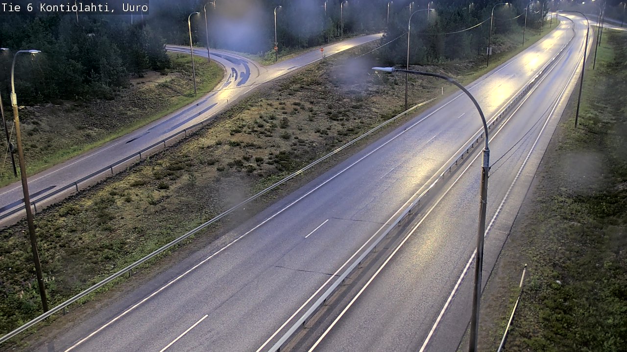 Kelikamerat Kuva Tie 6 Kontiolahti, Uuro, Kontiolahti, Pohjois-Karjala