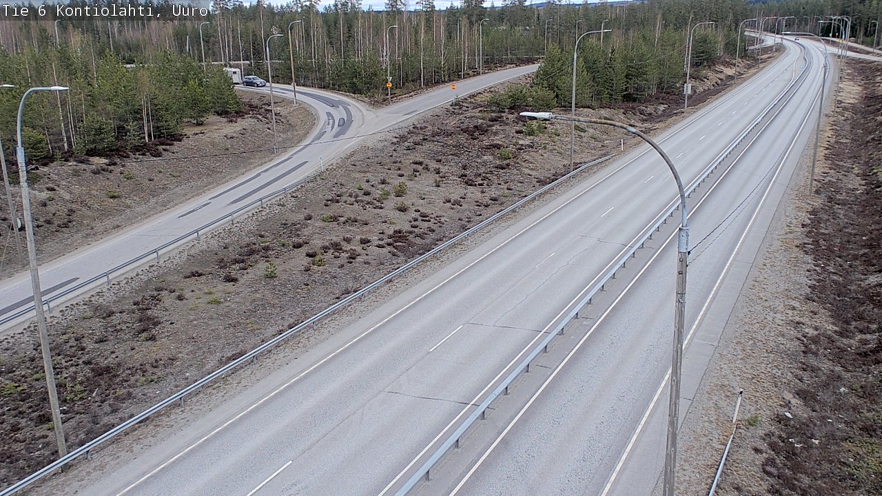 Kelikamerat Kuva Tie 6 Kontiolahti, Uuro, Kontiolahti, Pohjois-Karjala