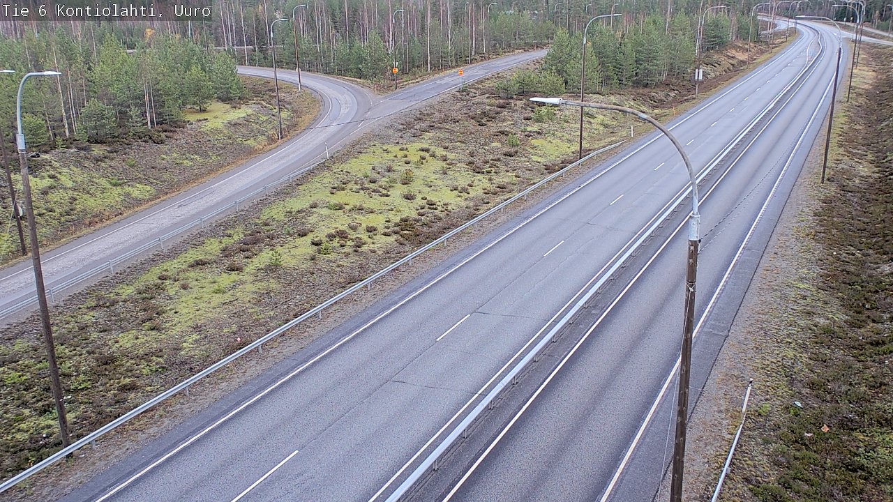 Kelikamerat Kuva Tie 6 Kontiolahti, Uuro, Kontiolahti, Pohjois-Karjala
