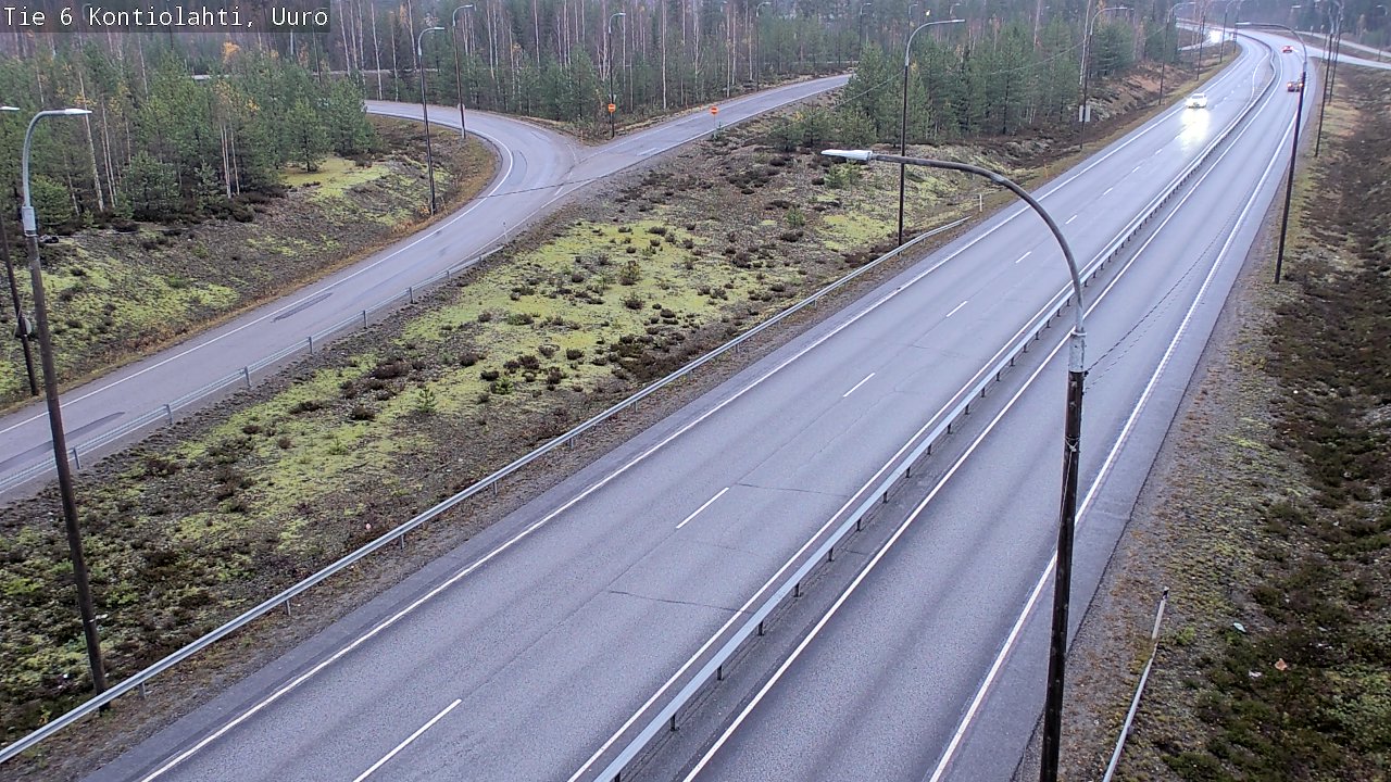 Kelikamerat Kuva Tie 6 Kontiolahti, Uuro, Kontiolahti, Pohjois-Karjala
