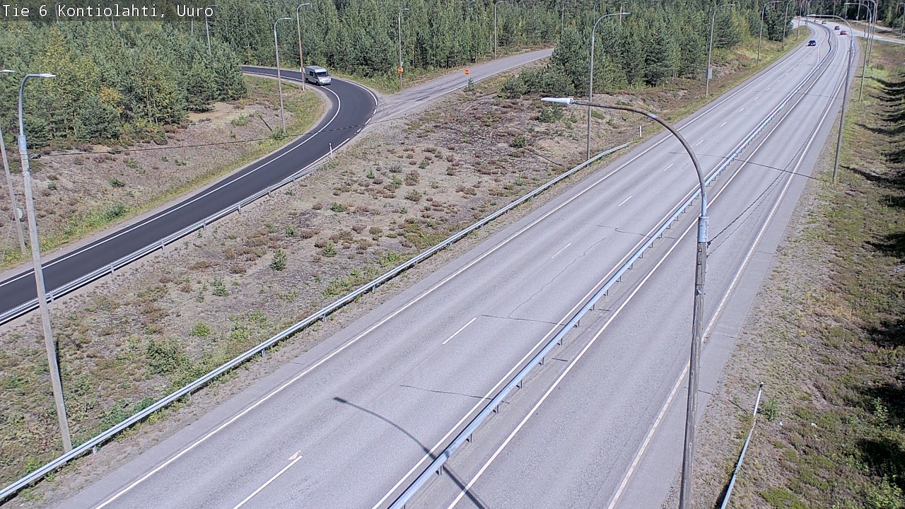 Kelikamerat Kuva Tie 6 Kontiolahti, Uuro, Kontiolahti, Pohjois-Karjala