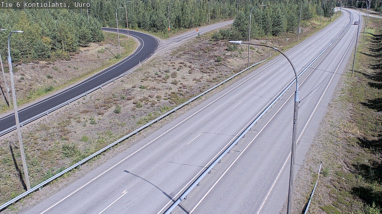 Kelikamerat Kuva Tie 6 Kontiolahti, Uuro, Kontiolahti, Pohjois-Karjala