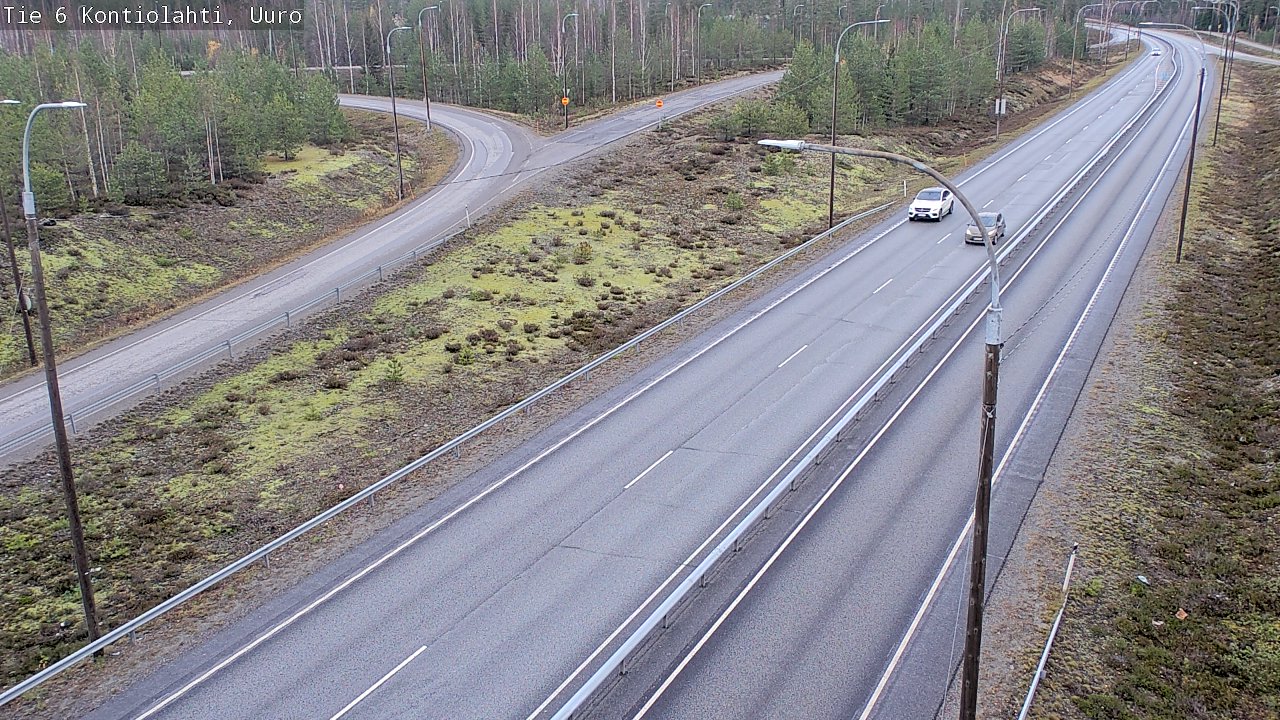 Kelikamerat Kuva Tie 6 Kontiolahti, Uuro, Kontiolahti, Pohjois-Karjala