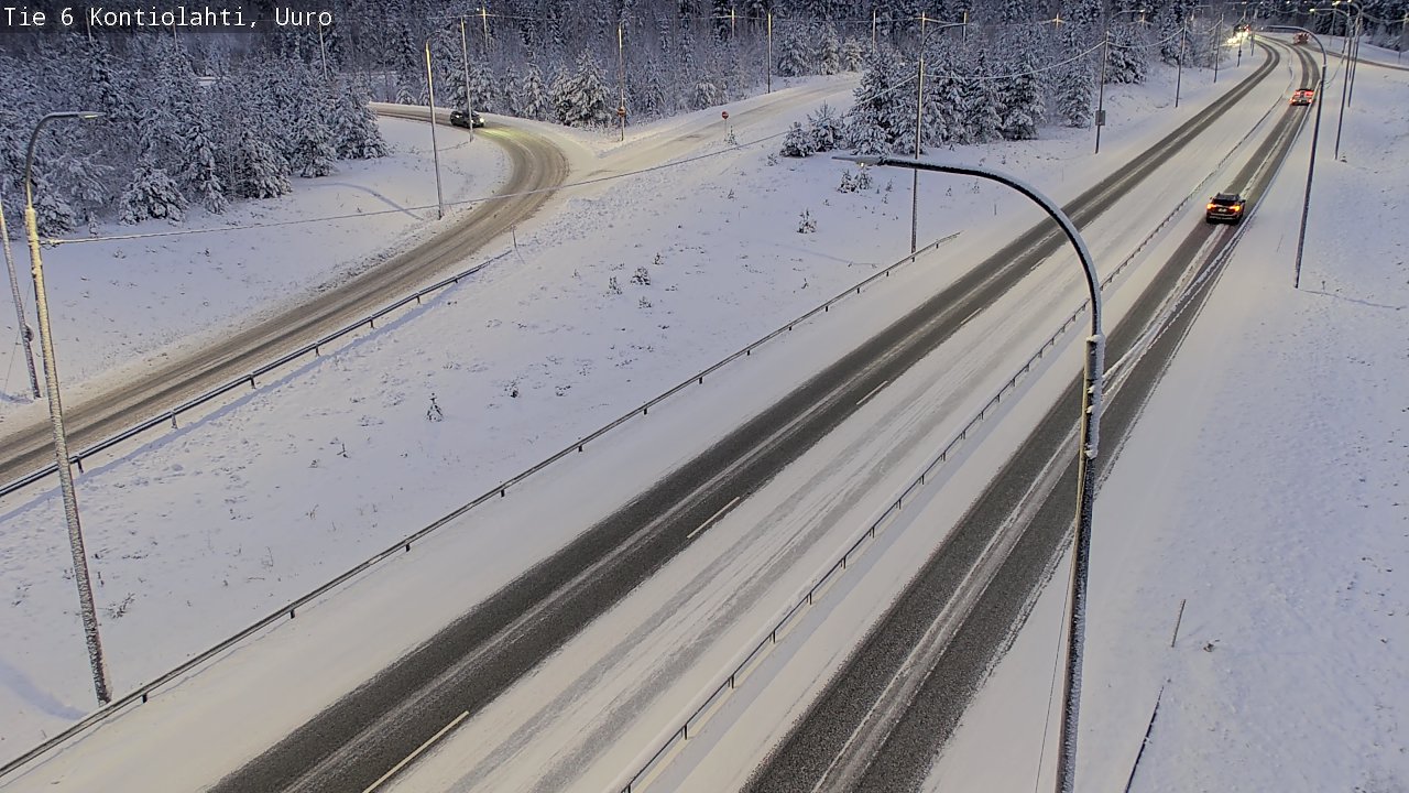 Kelikamerat Kuva Tie 6 Kontiolahti, Uuro, Kontiolahti, Pohjois-Karjala