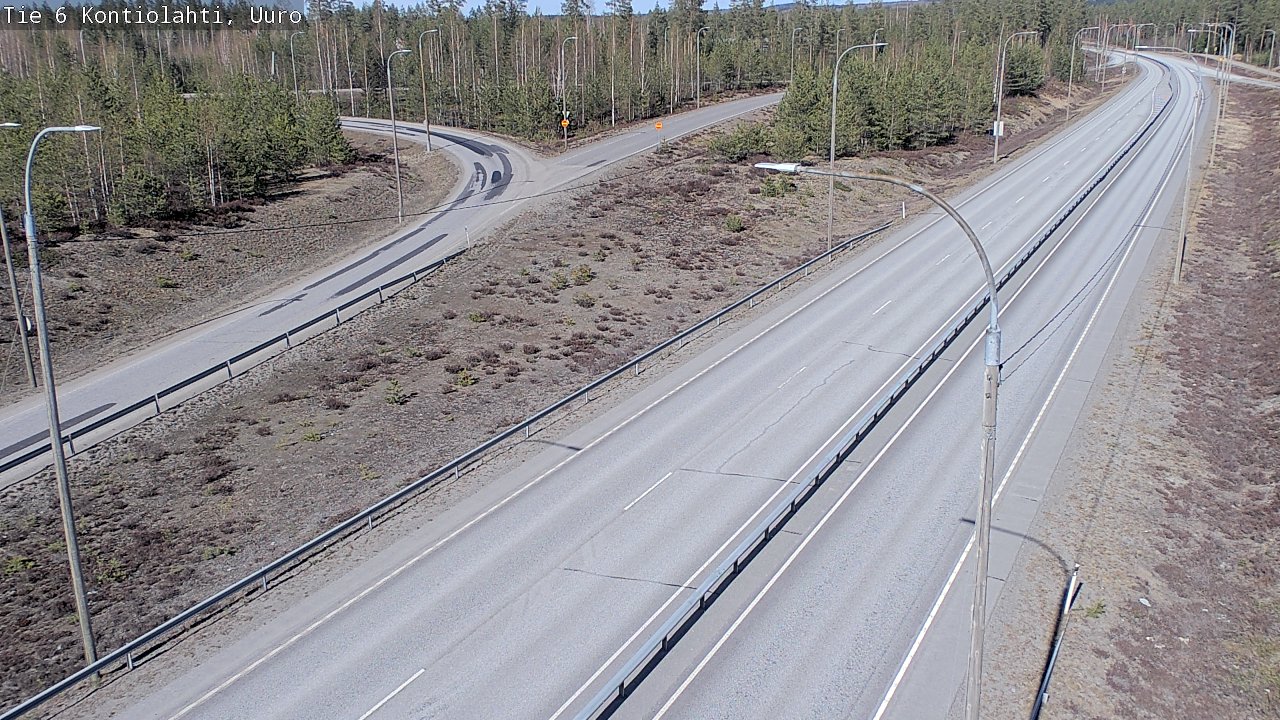 Kelikamerat Kuva Tie 6 Kontiolahti, Uuro, Kontiolahti, Pohjois-Karjala