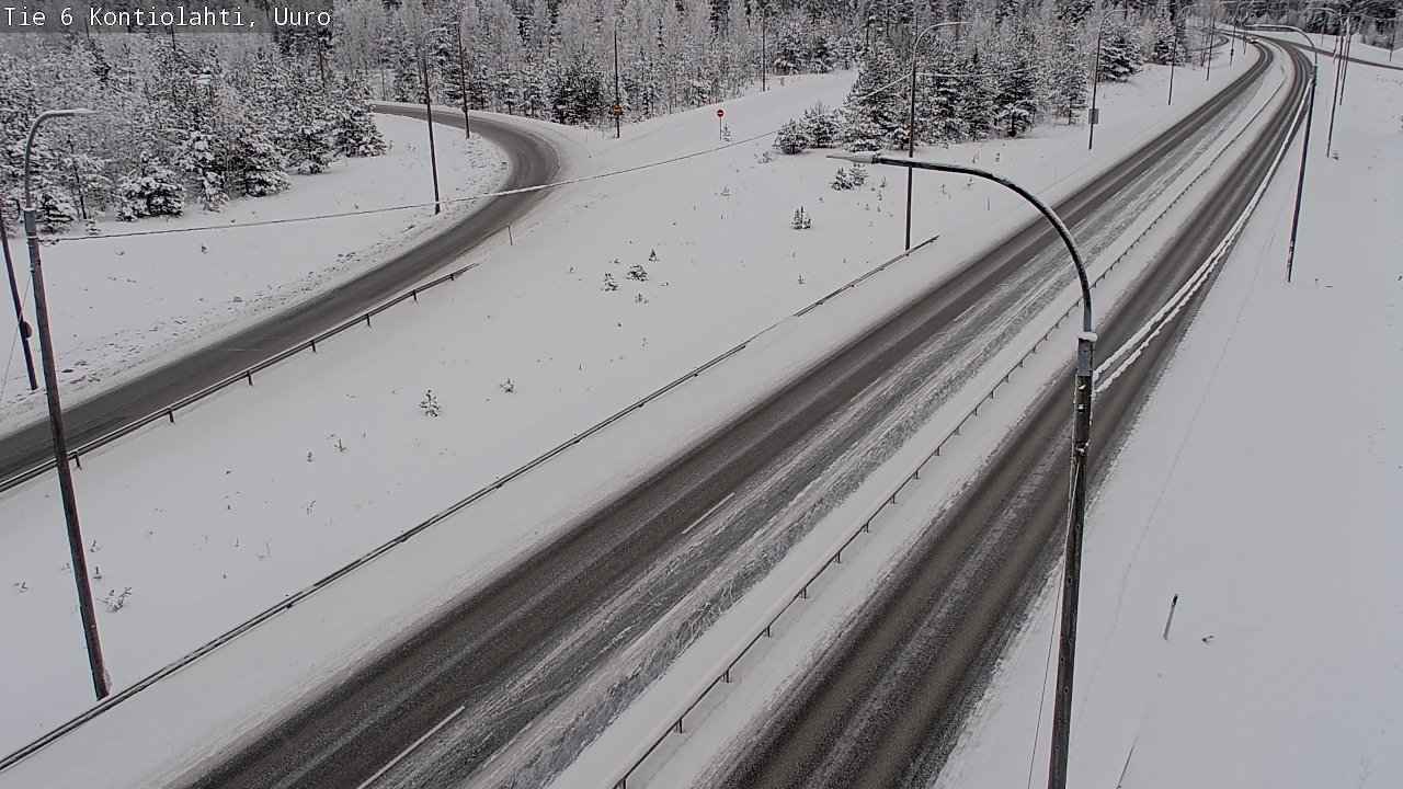 Kelikamerat Kuva Tie 6 Kontiolahti, Uuro, Kontiolahti, Pohjois-Karjala
