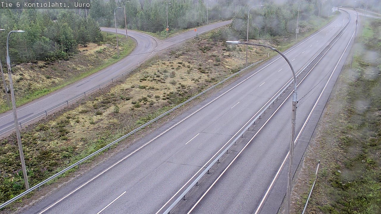 Kelikamerat Kuva Tie 6 Kontiolahti, Uuro, Kontiolahti, Pohjois-Karjala
