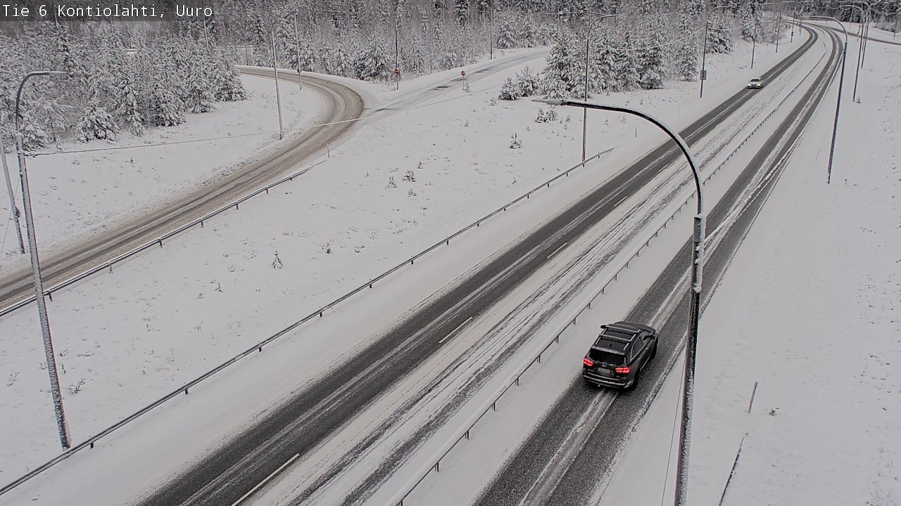 Kelikamerat Kuva Tie 6 Kontiolahti, Uuro, Kontiolahti, Pohjois-Karjala