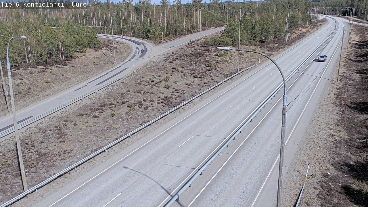 Kelikamerat Kuva Tie 6 Kontiolahti, Uuro, Kontiolahti, Pohjois-Karjala