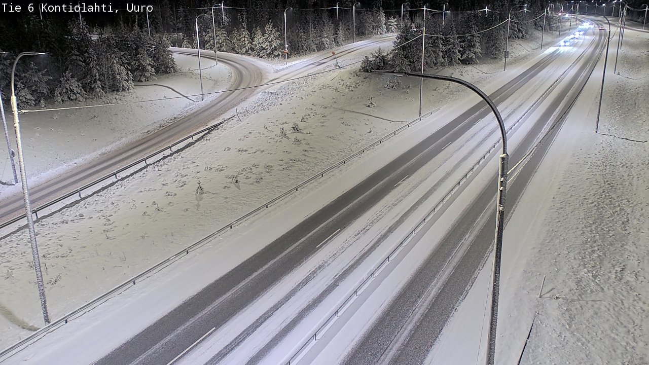 Kelikamerat Kuva Tie 6 Kontiolahti, Uuro, Kontiolahti, Pohjois-Karjala