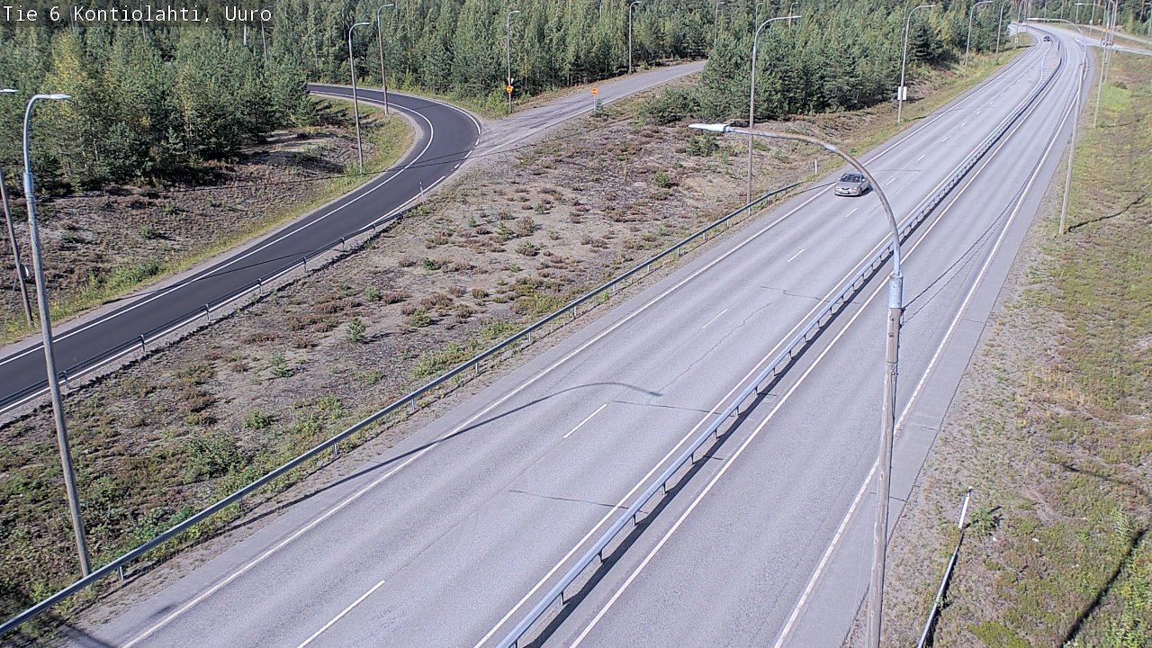 Kelikamerat Kuva Tie 6 Kontiolahti, Uuro, Kontiolahti, Pohjois-Karjala