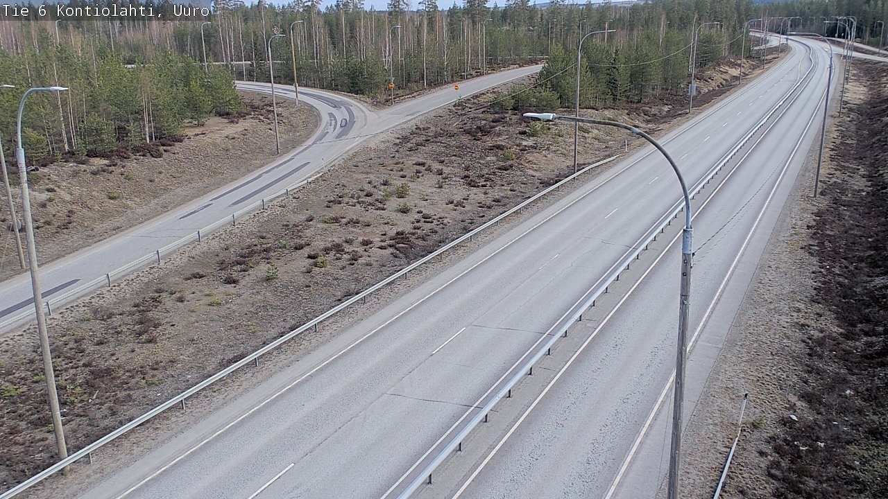 Kelikamerat Kuva Tie 6 Kontiolahti, Uuro, Kontiolahti, Pohjois-Karjala