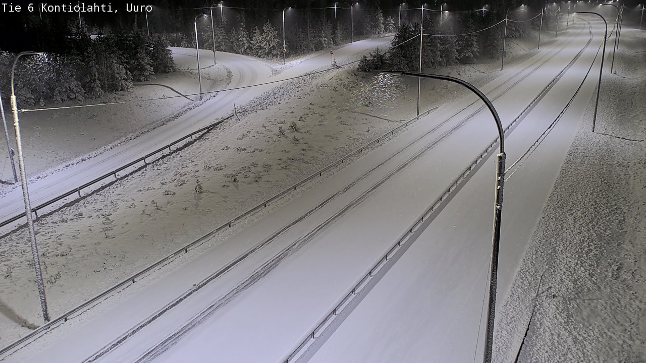 Kelikamerat Kuva Tie 6 Kontiolahti, Uuro, Kontiolahti, Pohjois-Karjala