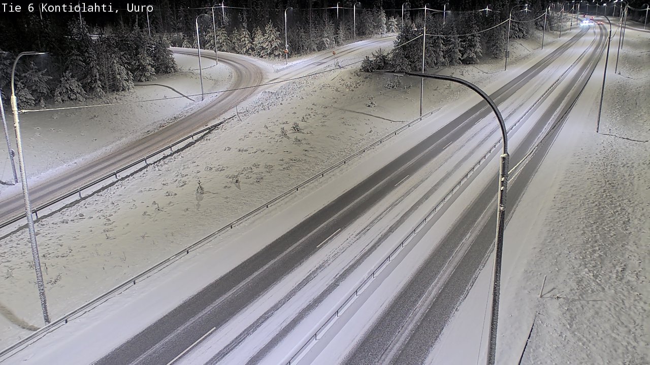 Kelikamerat Kuva Tie 6 Kontiolahti, Uuro, Kontiolahti, Pohjois-Karjala