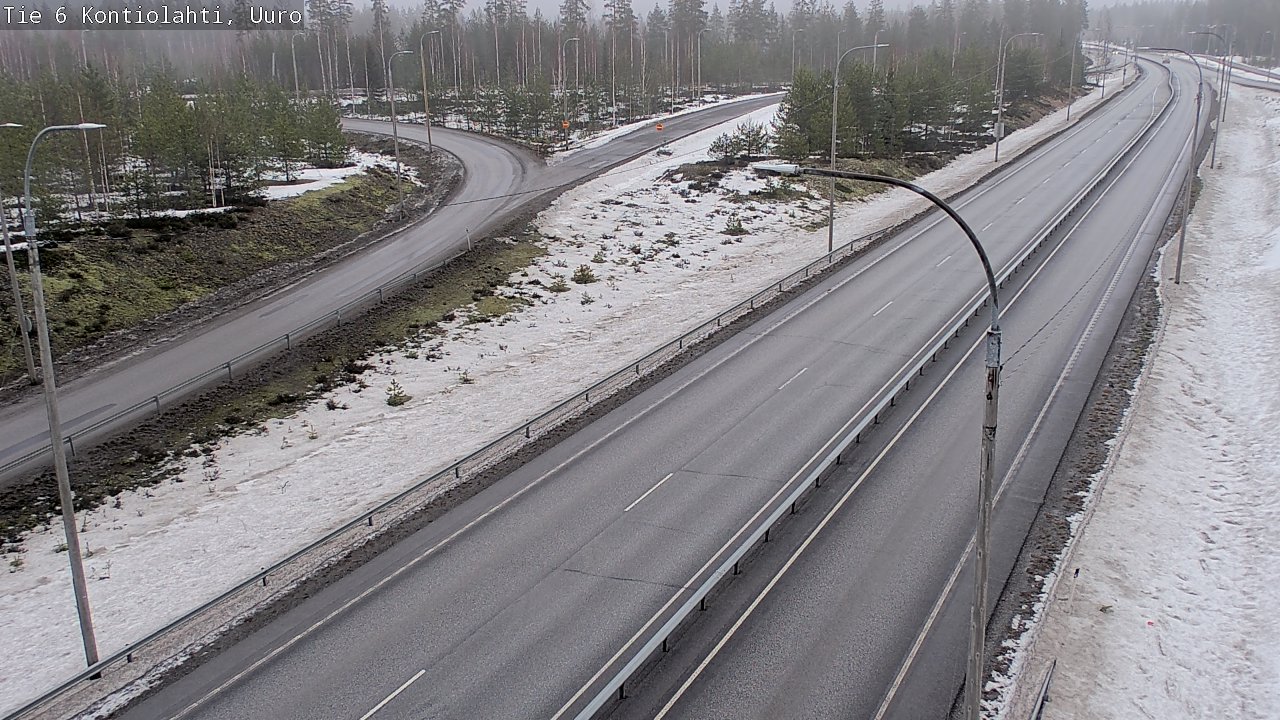 Kelikamerat Kuva Tie 6 Kontiolahti, Uuro, Kontiolahti, Pohjois-Karjala