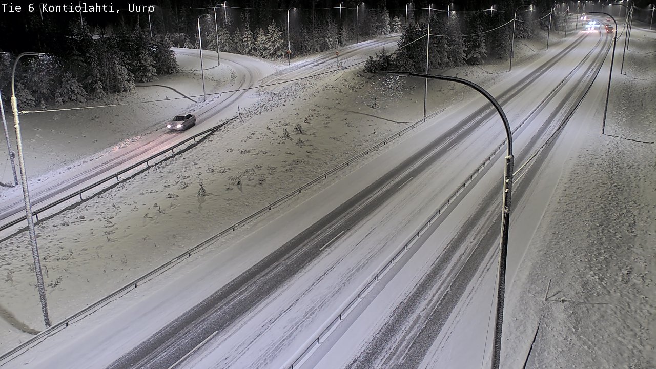 Kelikamerat Kuva Tie 6 Kontiolahti, Uuro, Kontiolahti, Pohjois-Karjala