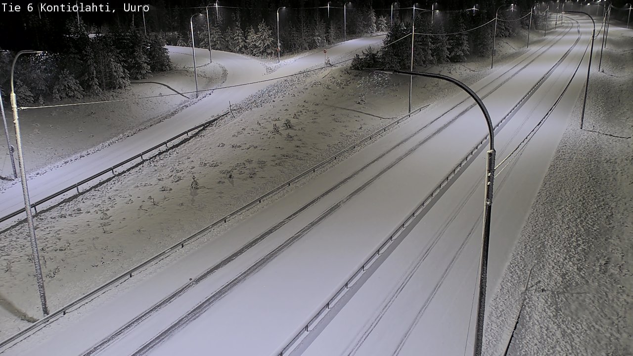 Kelikamerat Kuva Tie 6 Kontiolahti, Uuro, Kontiolahti, Pohjois-Karjala