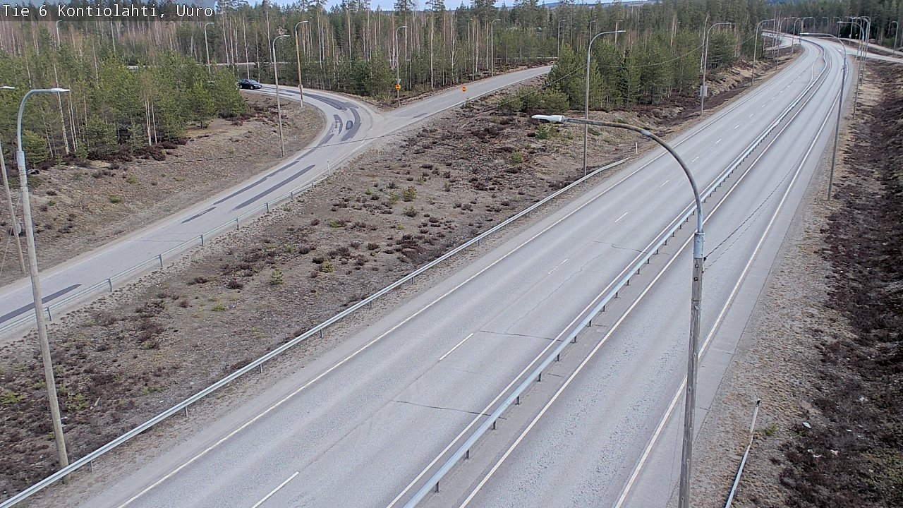 Kelikamerat Kuva Tie 6 Kontiolahti, Uuro, Kontiolahti, Pohjois-Karjala