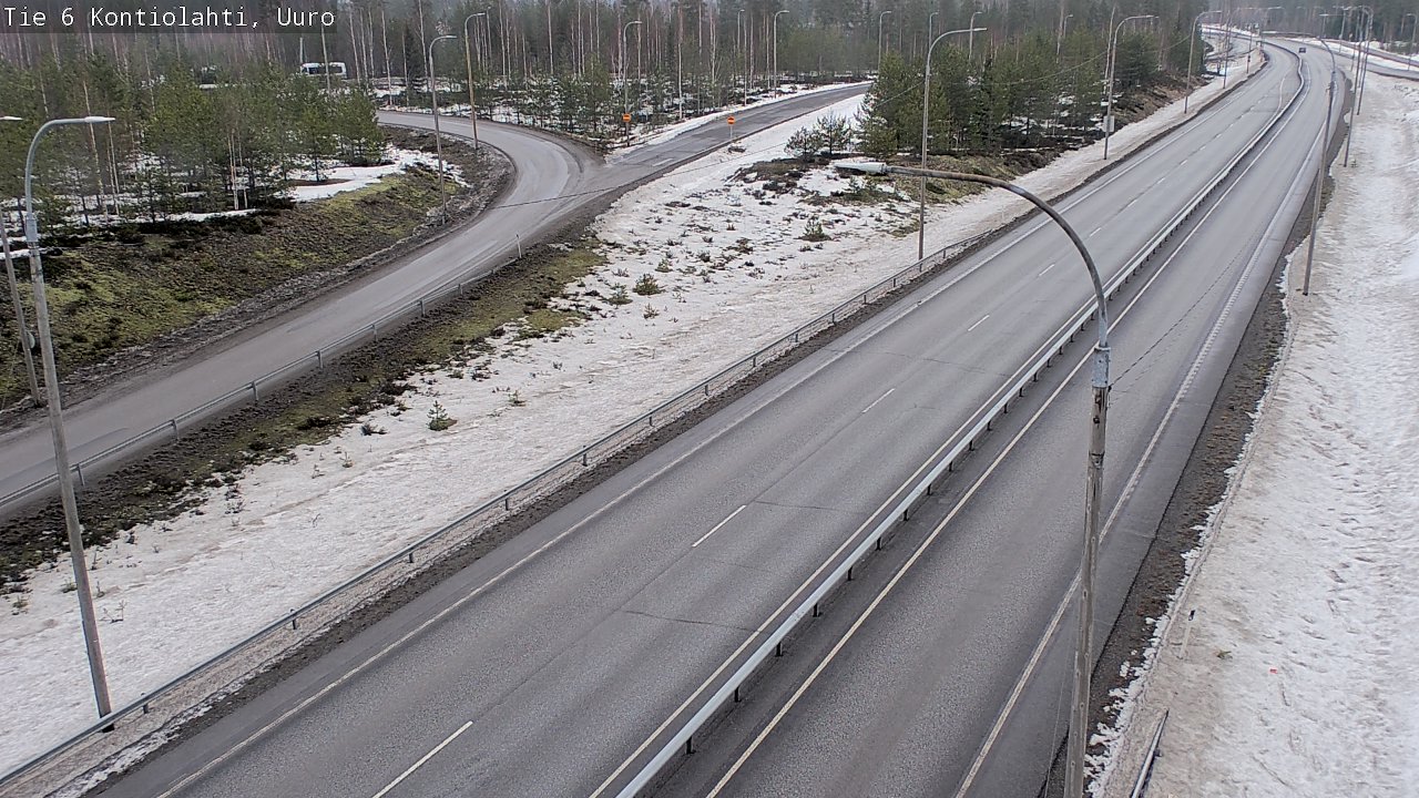 Kelikamerat Kuva Tie 6 Kontiolahti, Uuro, Kontiolahti, Pohjois-Karjala