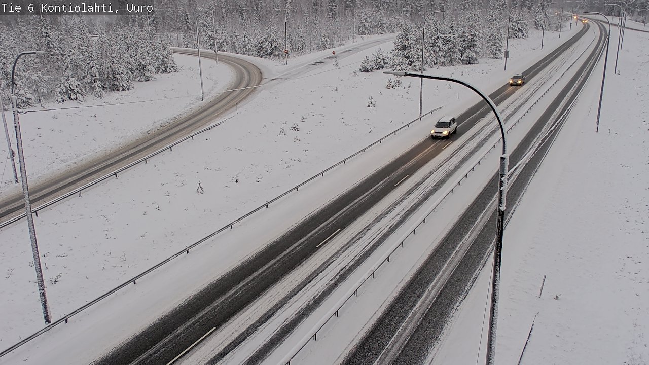 Kelikamerat Kuva Tie 6 Kontiolahti, Uuro, Kontiolahti, Pohjois-Karjala