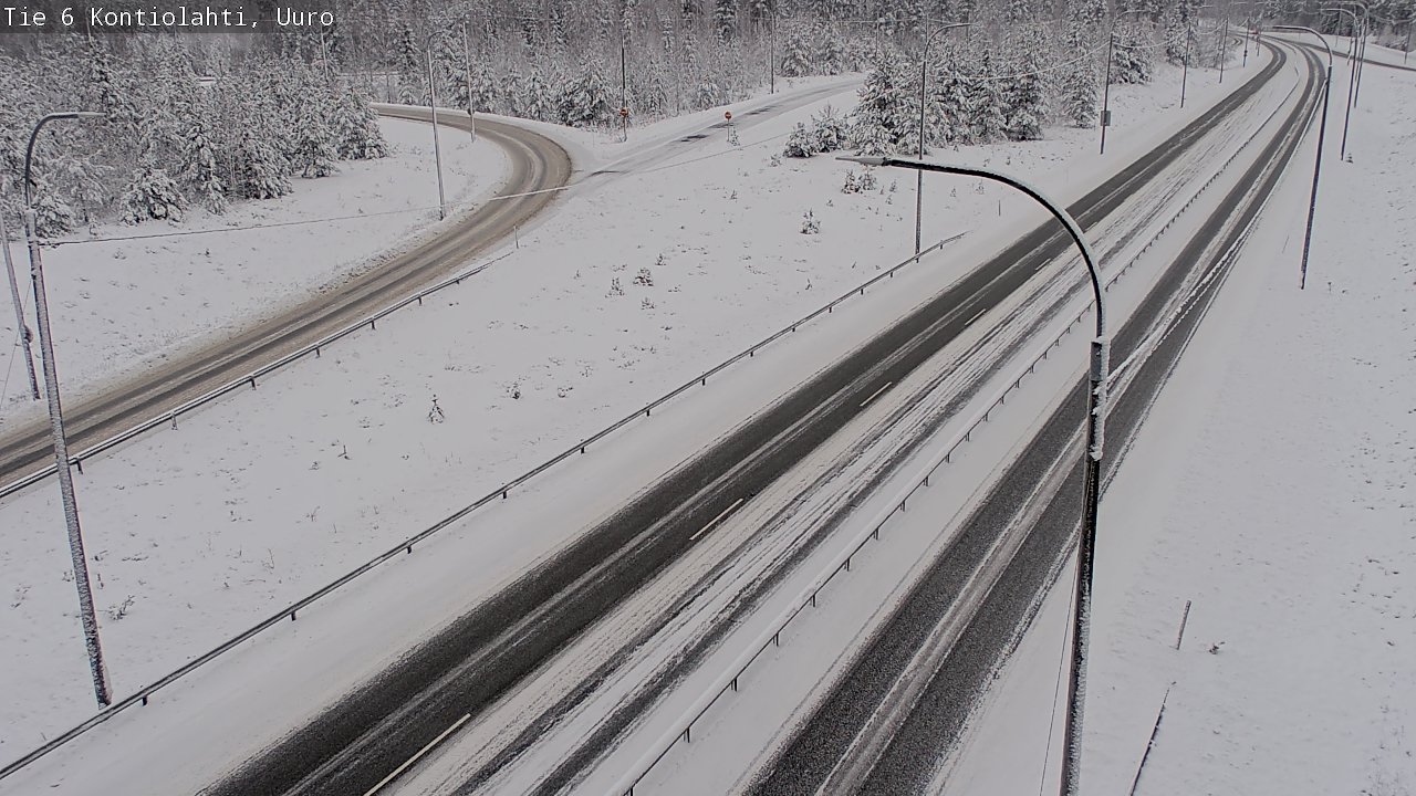 Kelikamerat Kuva Tie 6 Kontiolahti, Uuro, Kontiolahti, Pohjois-Karjala