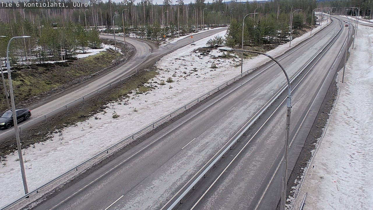 Kelikamerat Kuva Tie 6 Kontiolahti, Uuro, Kontiolahti, Pohjois-Karjala