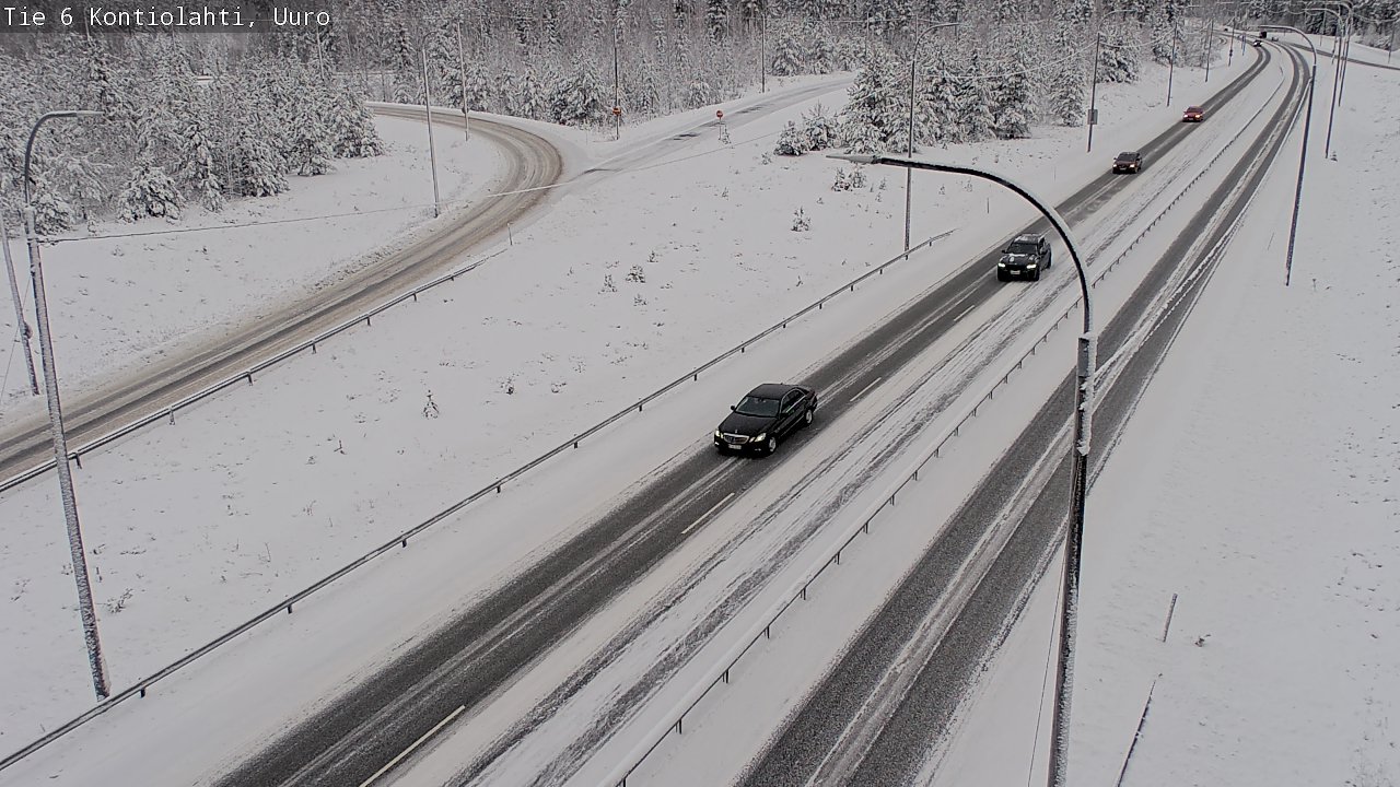 Kelikamerat Kuva Tie 6 Kontiolahti, Uuro, Kontiolahti, Pohjois-Karjala