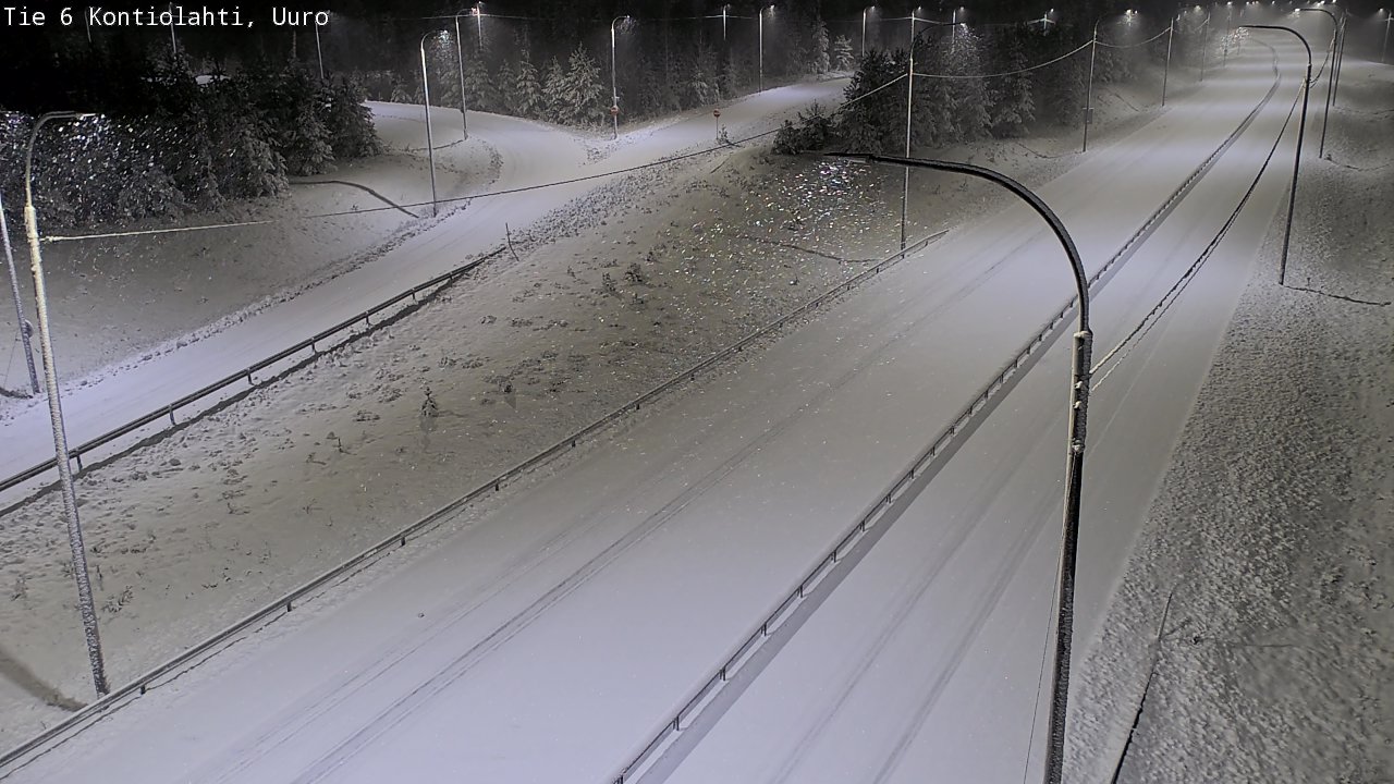 Kelikamerat Kuva Tie 6 Kontiolahti, Uuro, Kontiolahti, Pohjois-Karjala