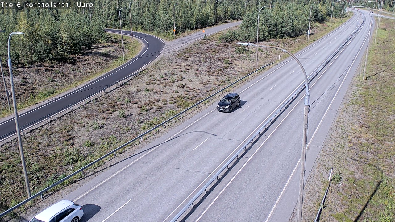 Kelikamerat Kuva Tie 6 Kontiolahti, Uuro, Kontiolahti, Pohjois-Karjala