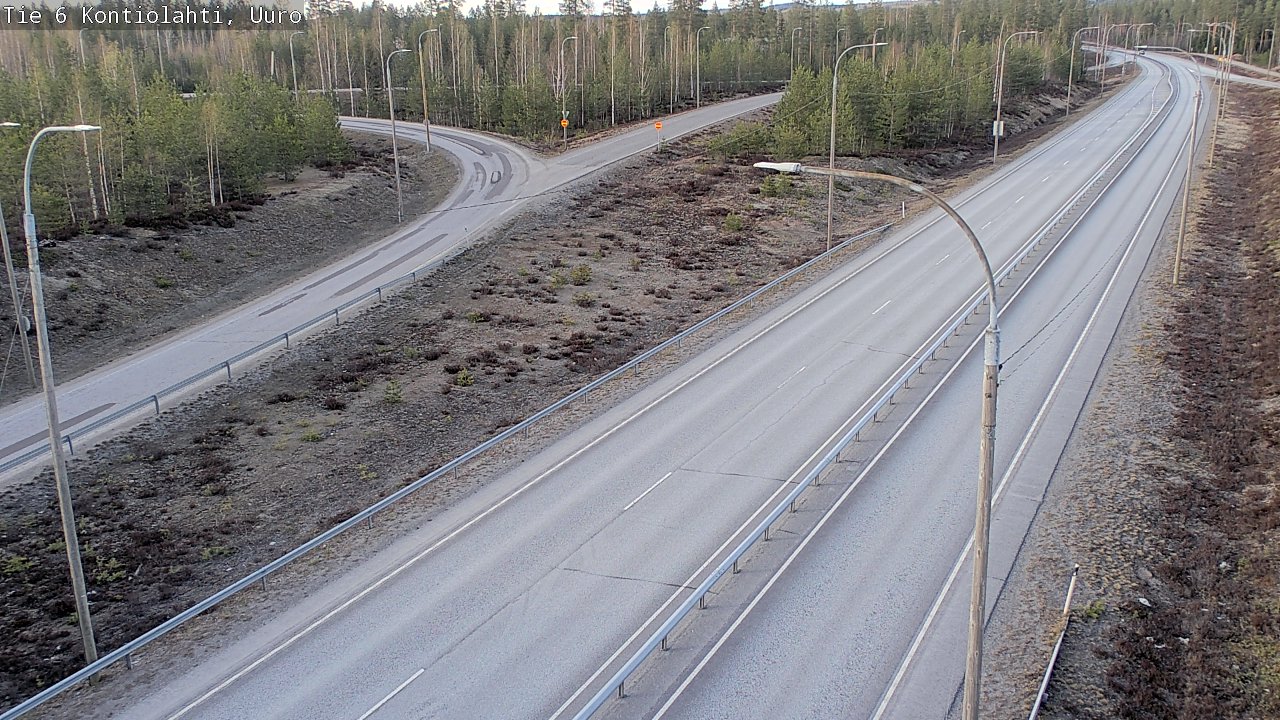 Kelikamerat Kuva Tie 6 Kontiolahti, Uuro, Kontiolahti, Pohjois-Karjala