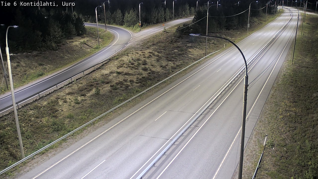 Kelikamerat Kuva Tie 6 Kontiolahti, Uuro, Kontiolahti, Pohjois-Karjala