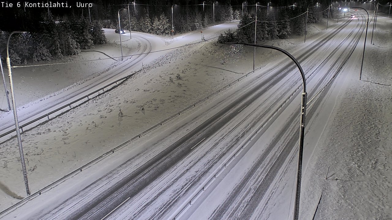 Kelikamerat Kuva Tie 6 Kontiolahti, Uuro, Kontiolahti, Pohjois-Karjala