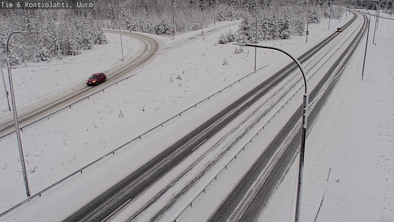 Kelikamerat Kuva Tie 6 Kontiolahti, Uuro, Kontiolahti, Pohjois-Karjala