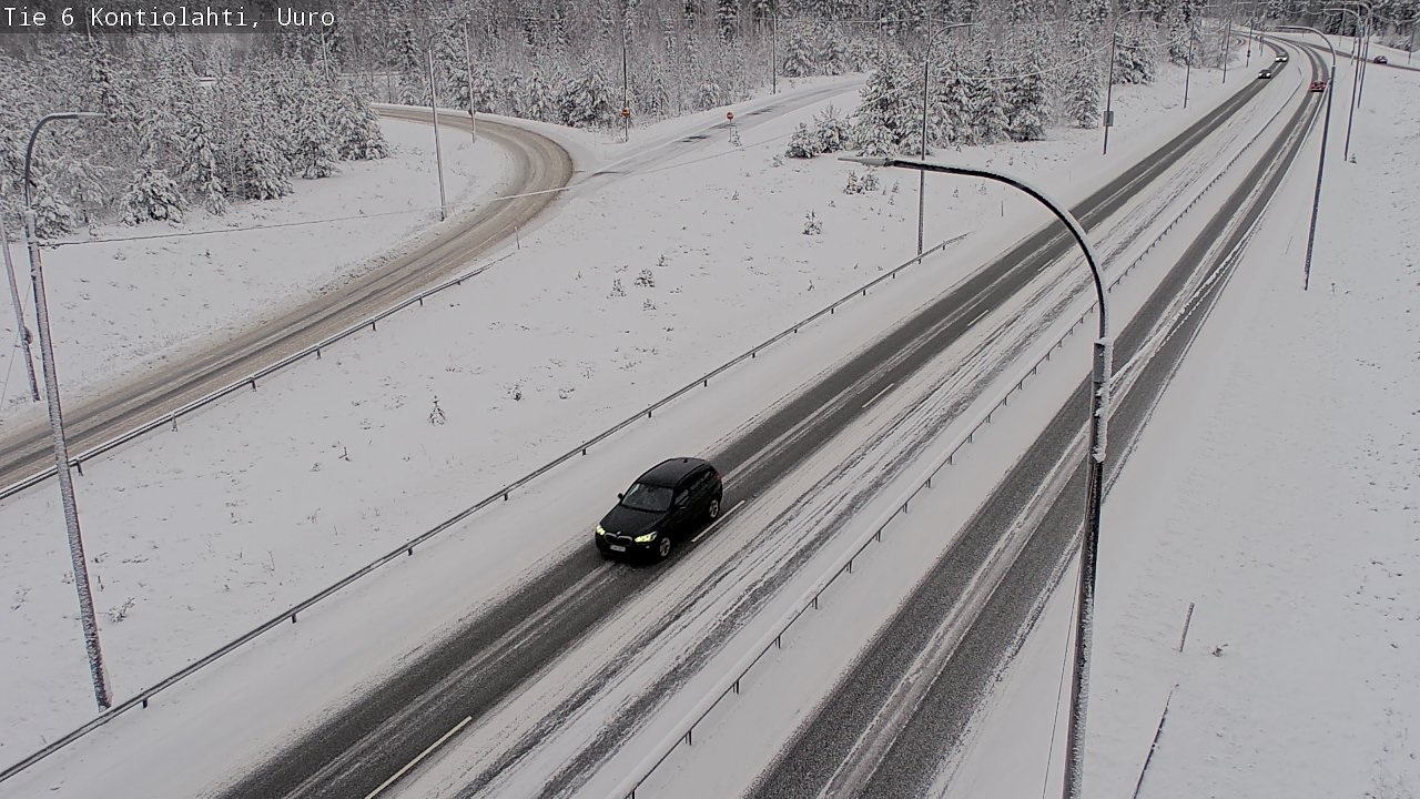 Kelikamerat Kuva Tie 6 Kontiolahti, Uuro, Kontiolahti, Pohjois-Karjala
