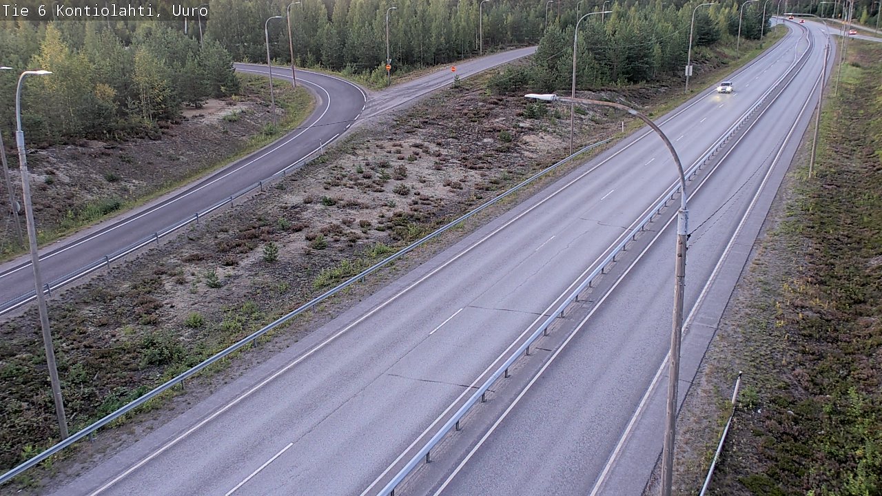 Kelikamerat Kuva Tie 6 Kontiolahti, Uuro, Kontiolahti, Pohjois-Karjala