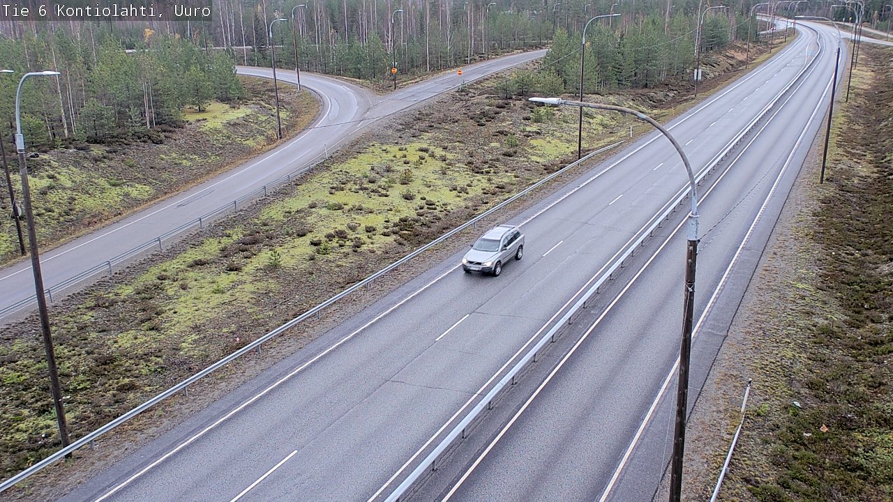 Kelikamerat Kuva Tie 6 Kontiolahti, Uuro, Kontiolahti, Pohjois-Karjala