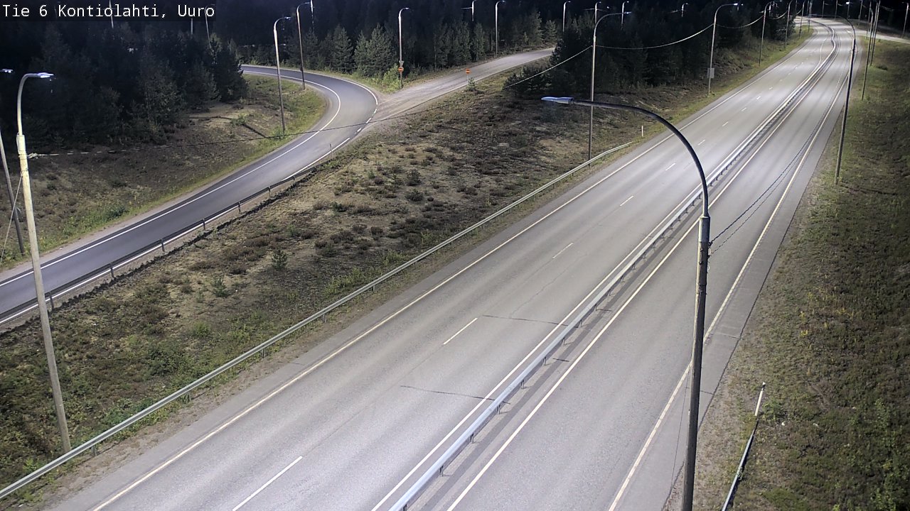 Kelikamerat Kuva Tie 6 Kontiolahti, Uuro, Kontiolahti, Pohjois-Karjala