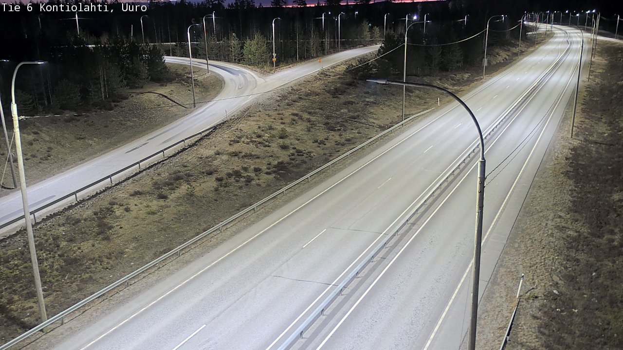 Kelikamerat Kuva Tie 6 Kontiolahti, Uuro, Kontiolahti, Pohjois-Karjala